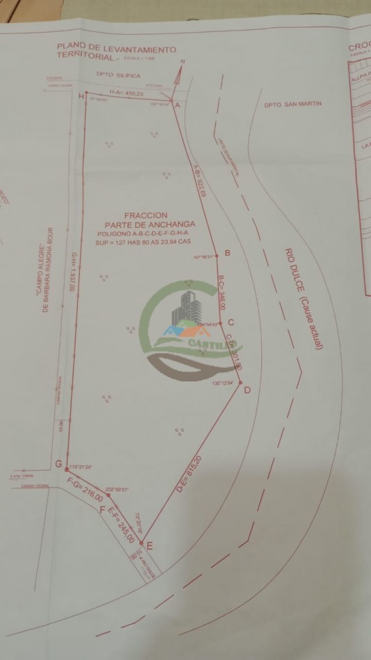 128 Ha - Sumamao - Santiago del Estero