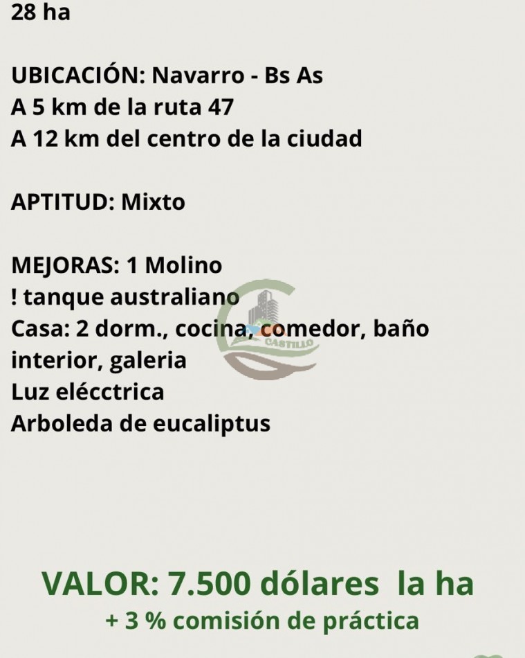 28 ha mixto - navarro
