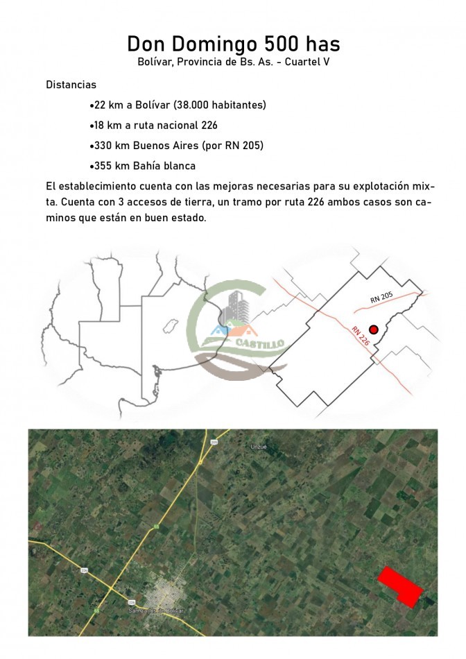 500 ha Mixtas - Bolivar