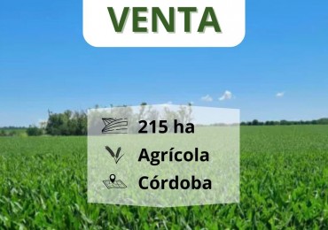 215 ha Agricolas . Cordoba