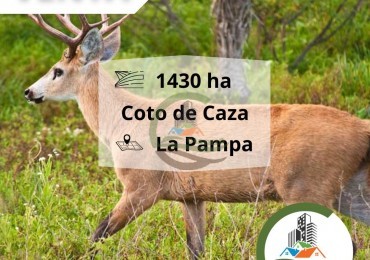 1435 ha coto de caza - la pampa