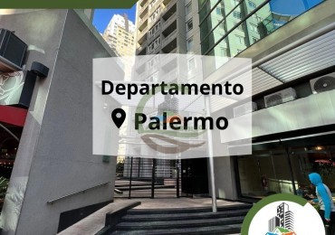 Departamento 3 ambientes con cochera en Palermo Chico