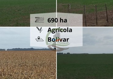 697 ha agricolas - bolivar