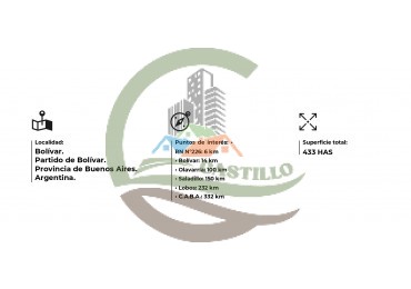 433 ha mixto - Bolivar 