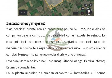 1024 ha Agricolas - Capitan Sarmiento 