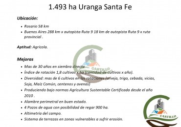 1493 ha agricolas - Uranga