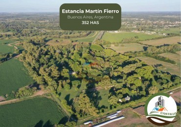352 ha Estancia Martin FIerro (de Jose Hernandez) - Capilla del Señor
