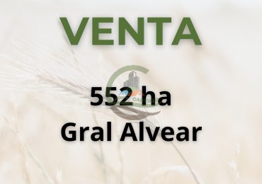 552 ha agricolas - gral alvear