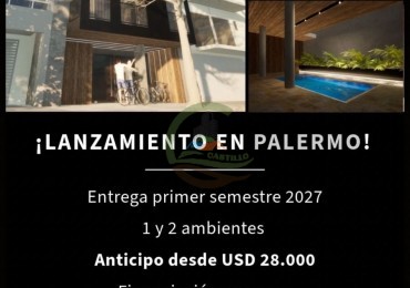 departamentos en pozo - palermo