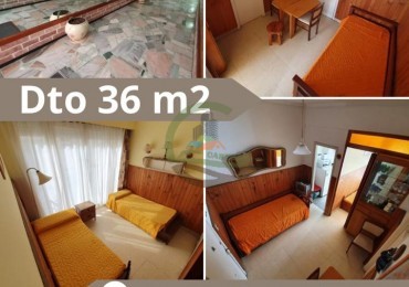departamento 36 m2 - mar del plata