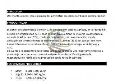 207 ha agricolas - junin